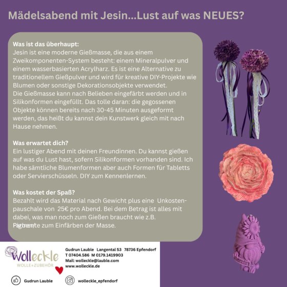 Mädelsabend mit JESIN S.1 